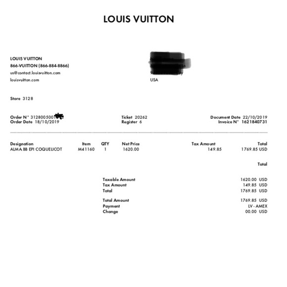 ❌SOLD❌ Louis Vuitton LV Alma BB epi coquelicot red - Picture 17 of 17